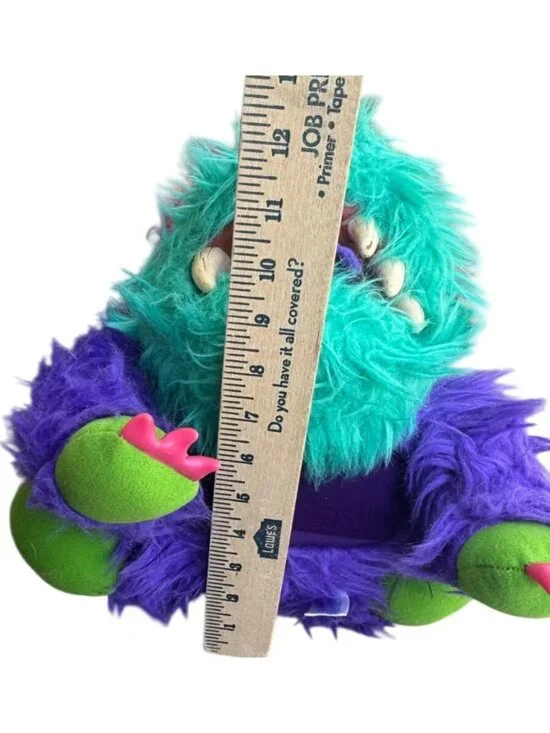 Vintage 1986 My Pet Monster, Rark, Hand Puppet Stuffed Animal Without Handcuffs - Picture 8 of 13